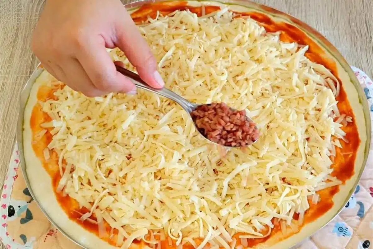 Receita de pizza sem sovar gostosa muito fácil de fazer GASTRONOMIAS