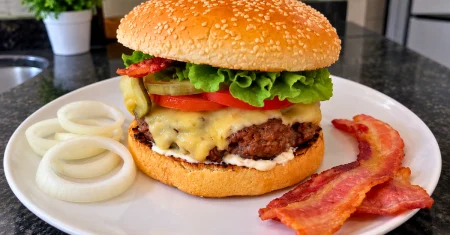 Hambúrguer Caseiro: fácil, suculento e feito com poucos ingredientes