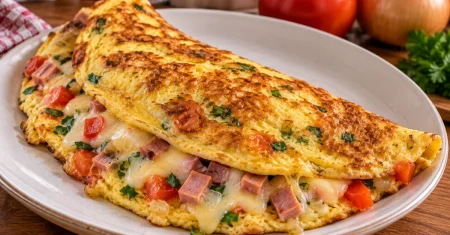 Receita de omelete: simples, rápida e recheada para o café da manhã