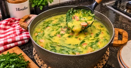 Caldo Verde Delicioso: simples, cremoso e perfeito para o inverno