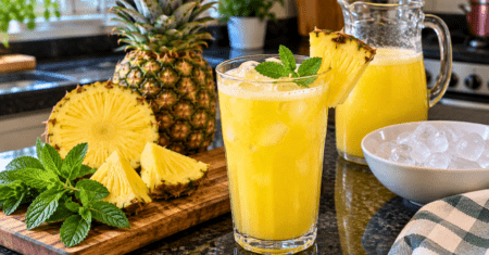 Suco de Abacaxi Natural: Refrescante e Fácil de Fazer