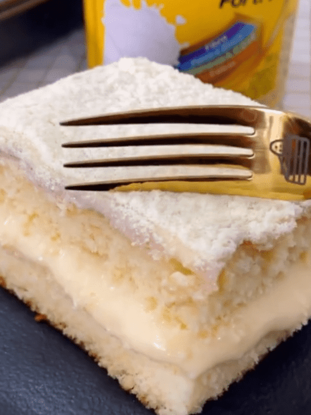 Bolo Gelado de Leite Ninho