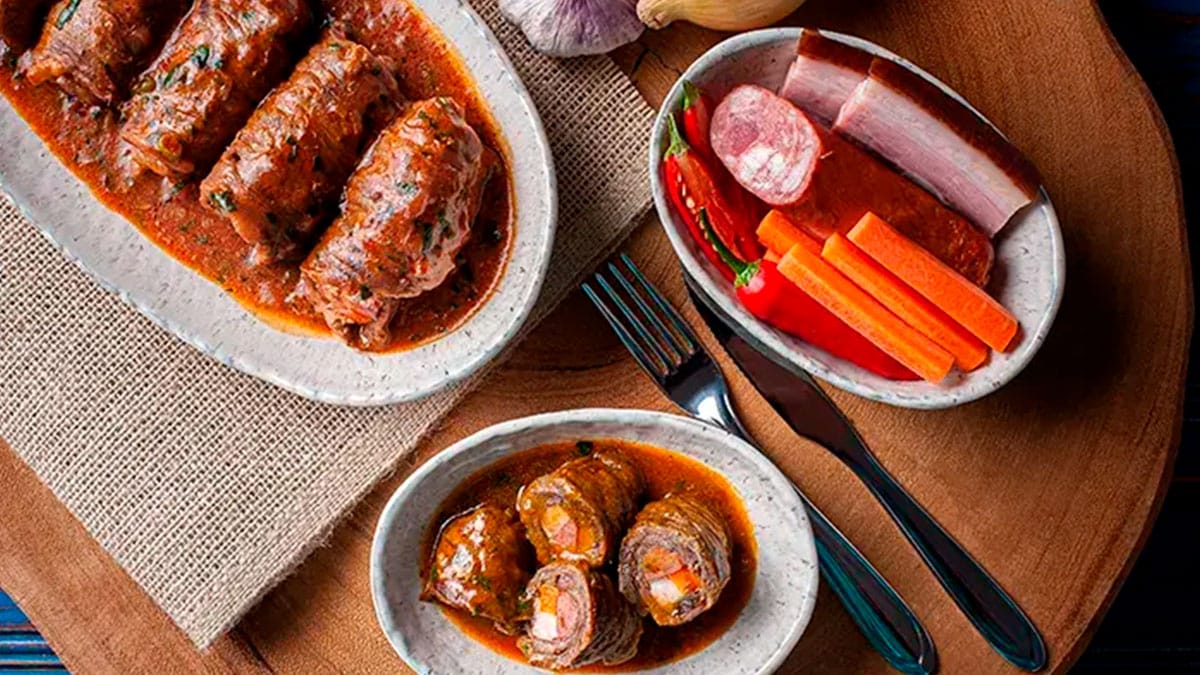 Receita de bife a rolê de uma forma fácil e pratica - GASTRONOMIAS
