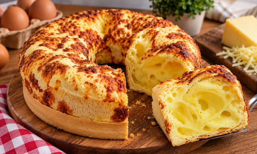 Biscoito de polvilho mineiro na bancada