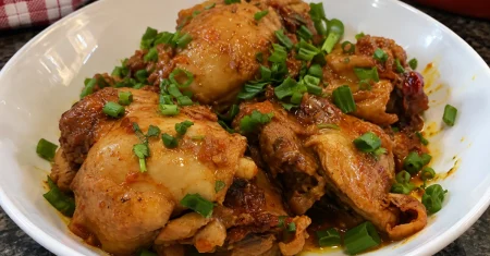 Frango de panela delicioso que aprendi com a minha Vó
