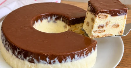Pudim de Sorvete Cremoso com Chocolate: Fácil e Muito Saboroso