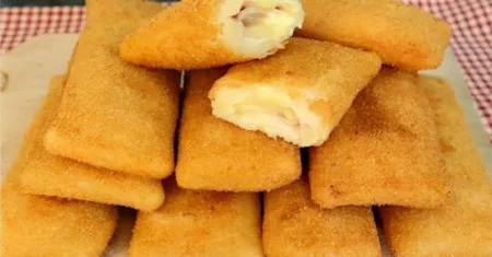 Cigarrete de Presunto e Queijo: uma delícia crocante, simples e prática de preparar