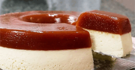 Pudim Romeu e Julieta: uma sobremesa cremosa e irresistível que une goiabada e queijo em perfeita harmonia