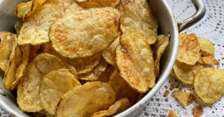 Batata Chips Caseira: Crocante, Sequinha e Fácil de Fazer