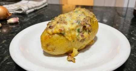 Batata Recheada com Carne Moída: Fácil e Cremosa