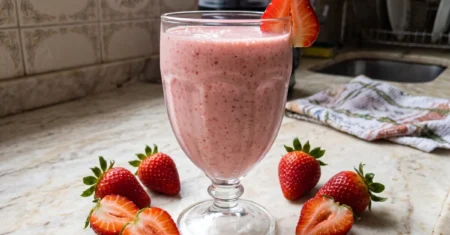 Batida de Morango: Receita Fácil, Cremosa e Refrescante