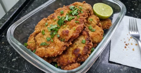 Bife à milanesa crocante e suculento: receita fácil