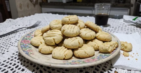 Biscoito de Maizena: receita fácil e crocante
