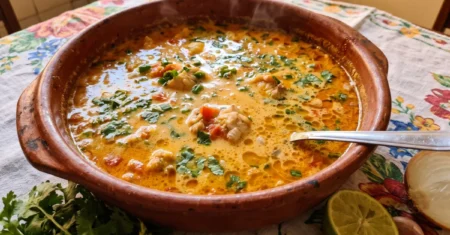 Caldo de peixe com coco: receita cremosa e caseira