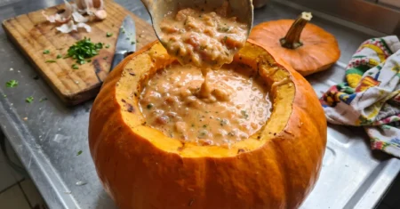 Camarão na Moranga: Receita Cremosa e Fácil