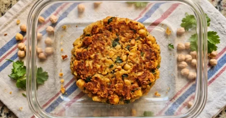 Hambúrguer de Grão-de-Bico: Fácil, Crocante e Saboroso