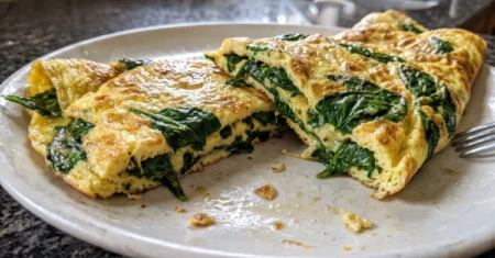 Omelete de Espinafre: Fácil, Fofinha e Saborosa
