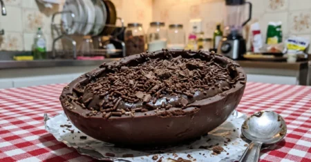 Ovo de Páscoa caseiro: receita fácil e deliciosa