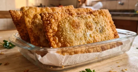 Pastel de Feira: Receita Caseira Crocante e Cheia de Bolhas
