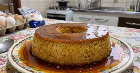 Pudim na air fryer: receita fácil, cremosa e sem forno