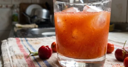 Suco de acerola natural: fácil, refrescante e delicioso