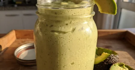 Vitamina de Abacate com Leite: Cremosa e Fácil